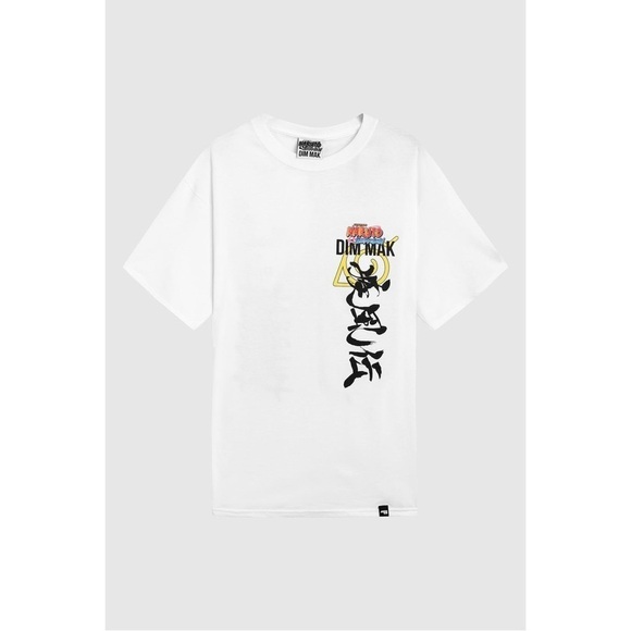 Dim Mak x Naruto Naruto vs. Sasuke Tee Size Medium NWT - Picture 1 of 9